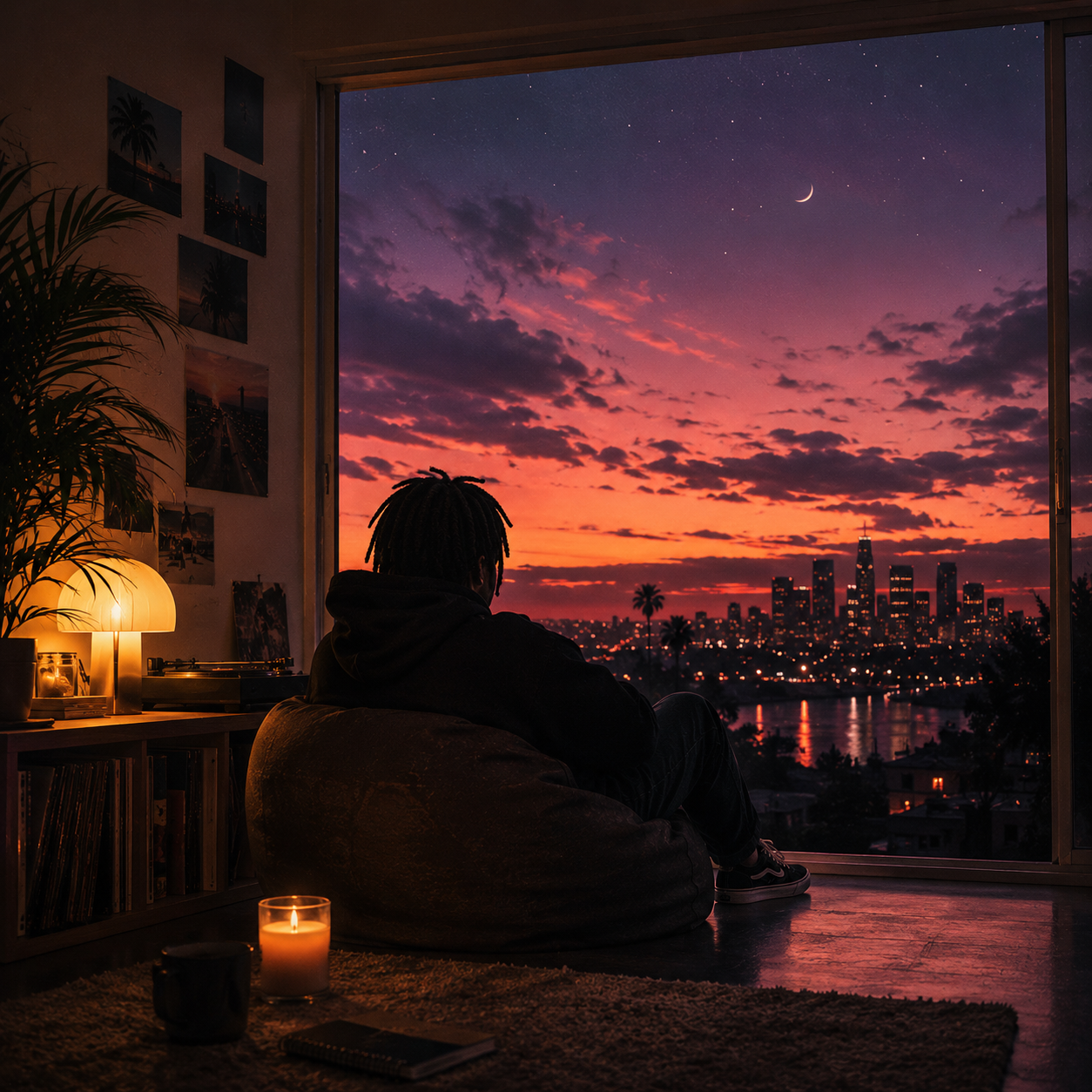 Ease Into the Moment playlist cover