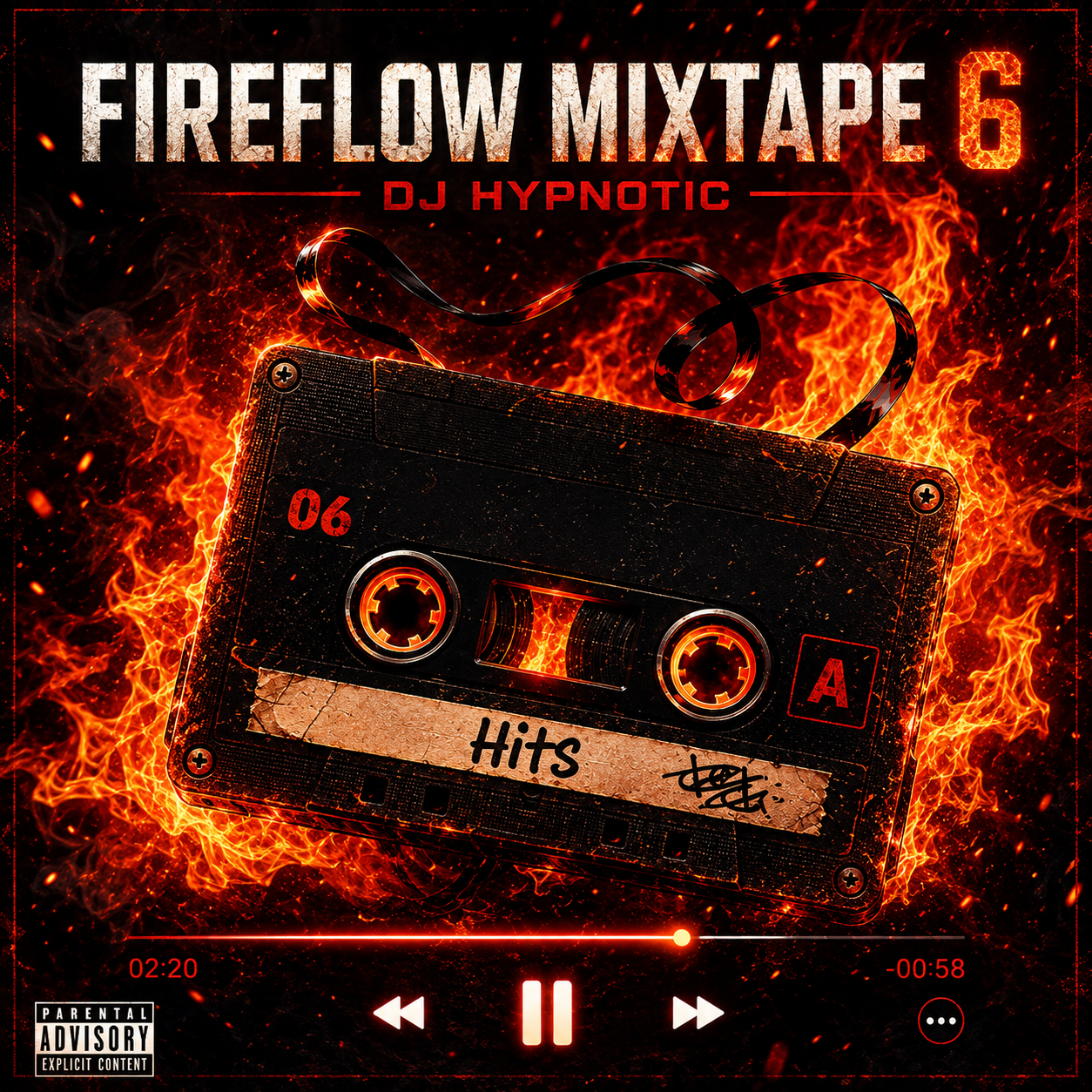 Fireflow Mixtape 6 cover